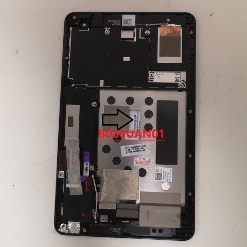 High-Quality LCD Touch Panel with Protective Frame for Venue 8 Pro 5855 T03D