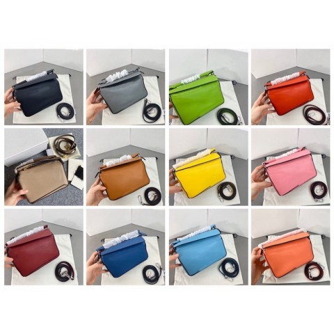 Luoyi Women's Asymmetric Designer Mini Leather Handbag Shoulder Bag