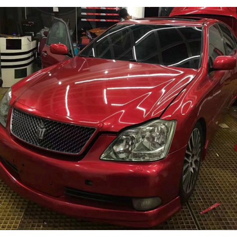 Premium Red Metallic Car Wrap Glitter Sticker 50cm x 200/300/500cm