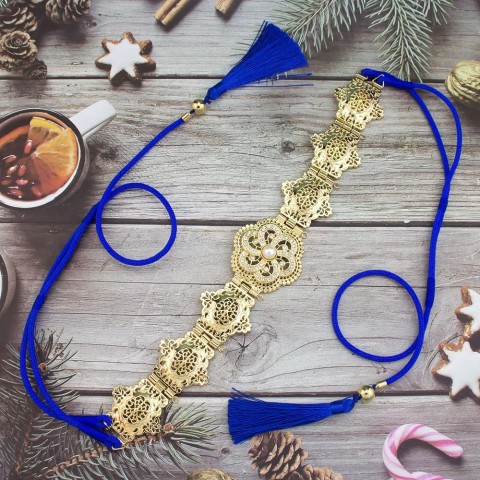 Poyasa Moroccan Gold Rope Waist Chain for Women