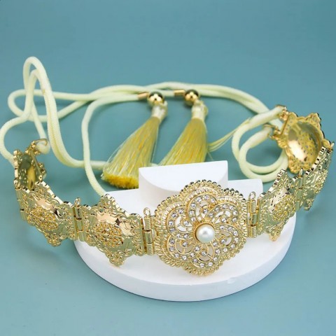 Poyasa Moroccan Gold Rope Waist Chain for Women