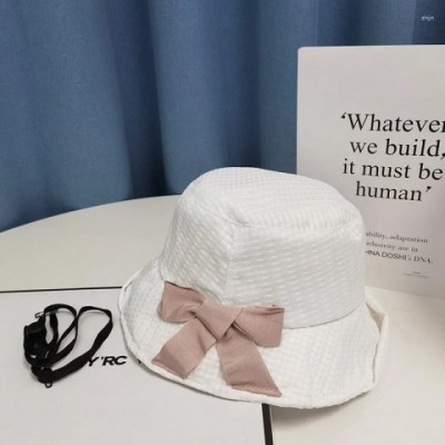 Cute H292 Women's Multifunction Checkered Beret Bucket Hat for Spring & Fall