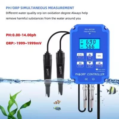 Yieryi Digital PH WiFi ORP Controller Monitor for Aquariums