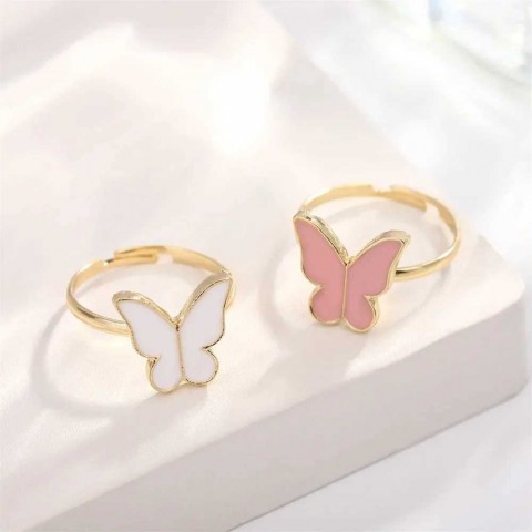 Enamel Colored Trendy Jewelry Set for Women - 4 Piece Wedding Party Accessories