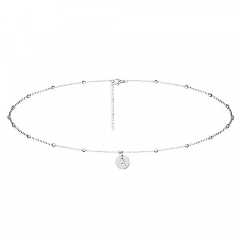 RoRo Premium Stainless Steel Initial Letter Waist Chain for Women