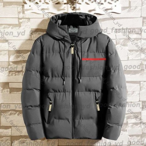 Mens Pradea Plaid Puffer Jacket - Waterproof & Tech Hooded Coat