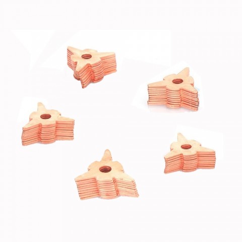 50-Piece Panel Pulling Star Washer Set for Car Dent Repair & Welding