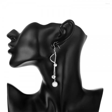 Sterling Silver Tassel Earrings for Women