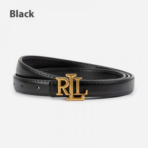 Thin Genuine Cowhide Leather Belt for Women - Versatile & Adjustable