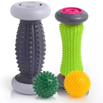 Comfortable Foot Roller for Plantar Fasciitis & Neuropathy Relief - Versatile Reflexology Tool