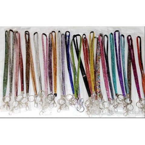 digital camo Bling Rainbow Lanyard with 39 Color Choices