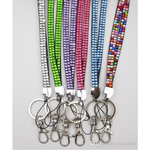 digital camo Bling Rainbow Lanyard with 39 Color Choices