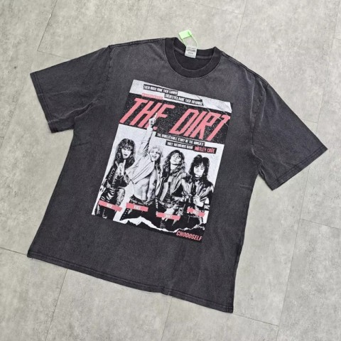 Casual Loose Fit Cotton Blend T-Shirt for Men