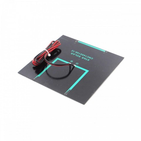 High-Efficiency 12V 3W Polycrystalline Solar Panel with 250MA Epoxy Resin Board