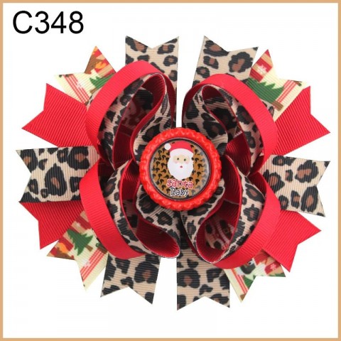 Christmas Hair Accessories - Free Delivery Santa Claus Bows & Snowman Headbands