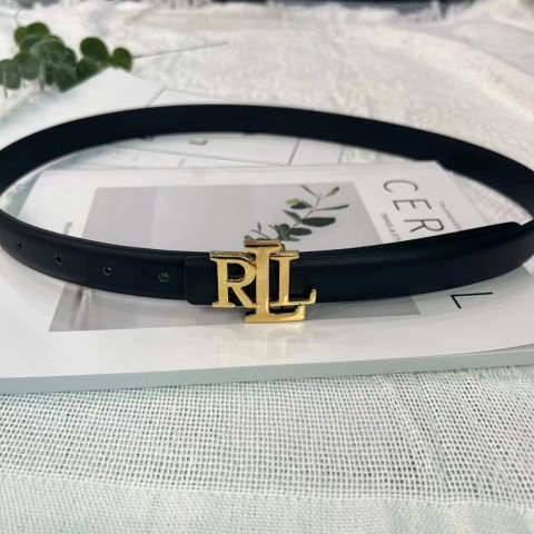 Designers RLL High-Quality Ladies Fashion Belt, 2.5cm Width, 5 Colors, Silver Golden Buckle