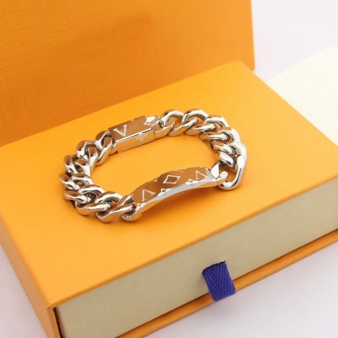 Designer Unisex Bangle Bracelet with Diamond Accents - Gold Plated Valentine's Gift