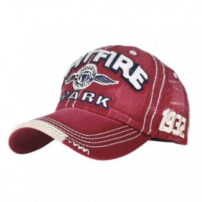 Retro Letter Adjustable Ball Cap for Men and Women