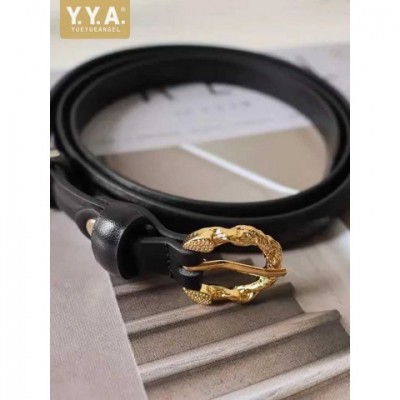 Elegant Women's Retro Pin Buckle Leather Belt for Casual Office Wear W240808