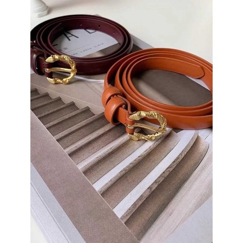 Elegant Women's Retro Pin Buckle Leather Belt for Casual Office Wear W240808