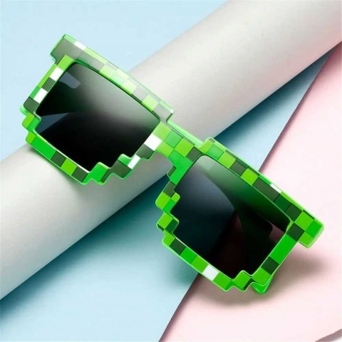 Fashionable Party Mosaic Sunglasses for Men W241228