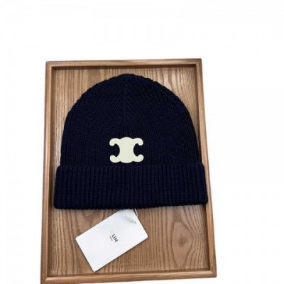 Luxury Beanie Skull Caps - Unisex High Fashion Twill Cashmere Hat