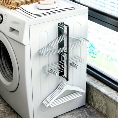 Magnetic Storage Solutions Wall Mounted Clothes Rack for Space Saving & Increased Storage