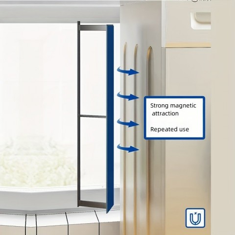 Magnetic Storage Solutions Wall Mounted Clothes Rack for Space Saving & Increased Storage