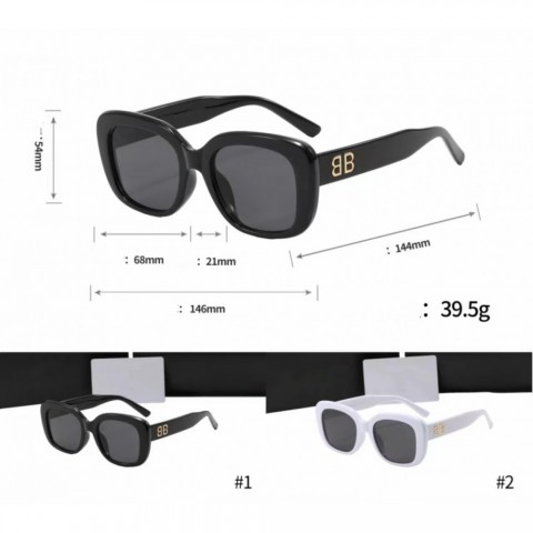 Designer Unisex BB Sunglasses with UV400 Protection