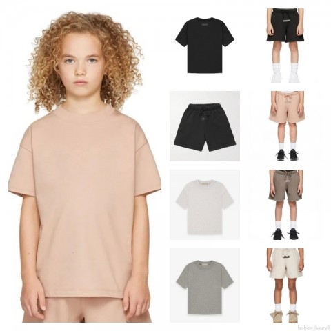 2025 Trendy Kids Summer Set - Unisex T-Shirt & Shorts