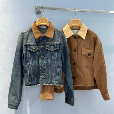 Elegant Women's Suede Collar Slim Fit Jacket with Applique Letters