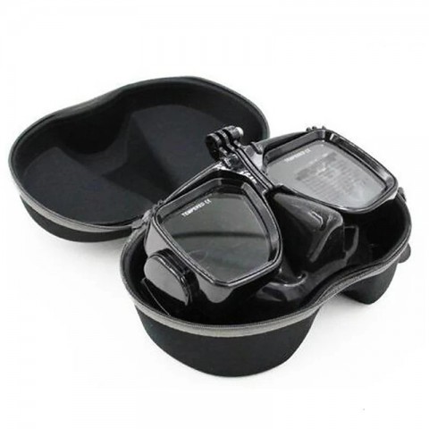 Diving Storage Box with Goggles and Face Mask, Unisex