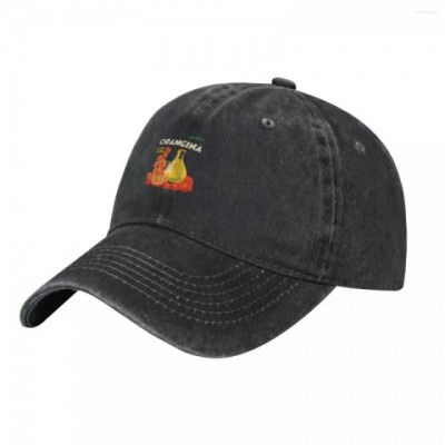 Orangina Super Soda Cocktail Poster Ball Cap - Unisex Adjustable Black