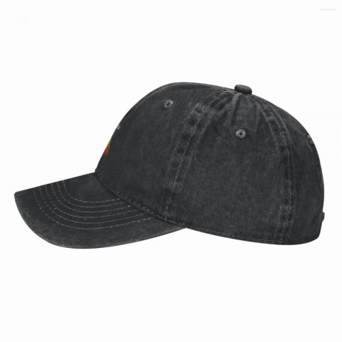 Orangina Super Soda Cocktail Poster Ball Cap - Unisex Adjustable Black
