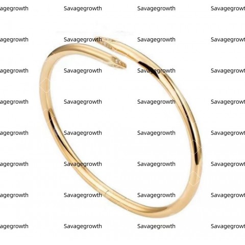 Designer 18K Gold Plated Diamond Bangle for Women - Classic Fashion Bracelet