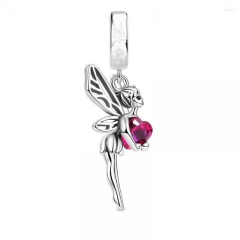 Color-Changing Jellyfish & Butterfly Charm Beads for Women's Sterling Silver Bracelet