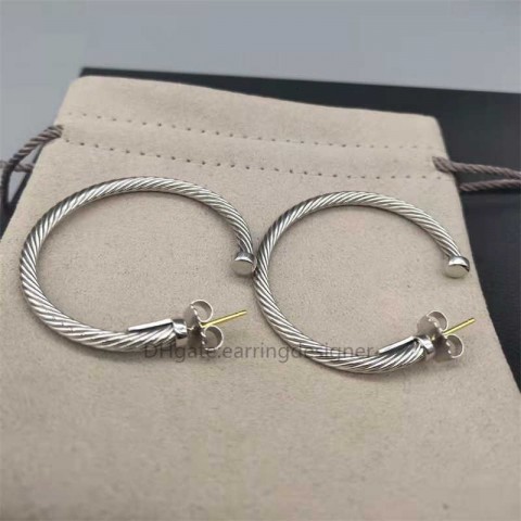 Luxury Red Charm Hoop Earrings for Women with Animal Pattern