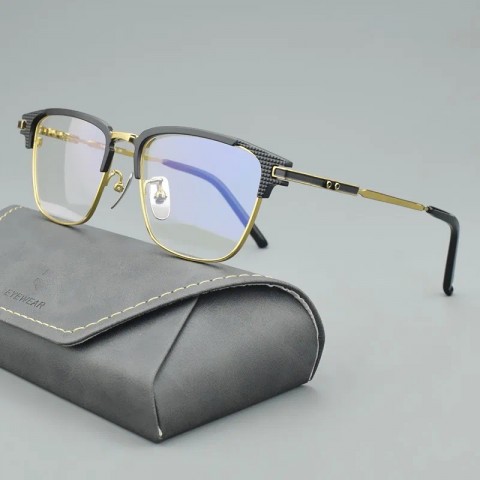 Titanium Square Frames for Men
