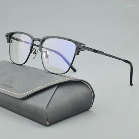 Titanium Square Frames for Men