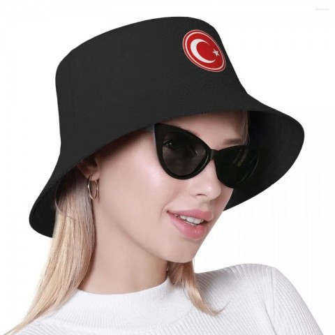 Turkish Unisex Beret Bucket Hat - Reversible Fisherman Panama Style