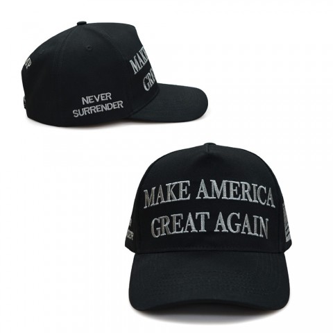 Patriotic 2024 Trump Campaign Adjustable Cotton Baseball Cap for Unisex