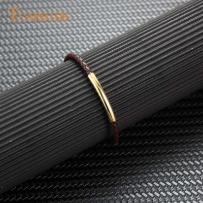 Stainless Steel Leather Rope Women's Bohemian Bracelet GLB-017