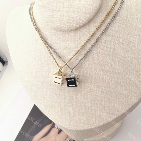 Shiny Gold Plated Block Charm Earrings for Women
