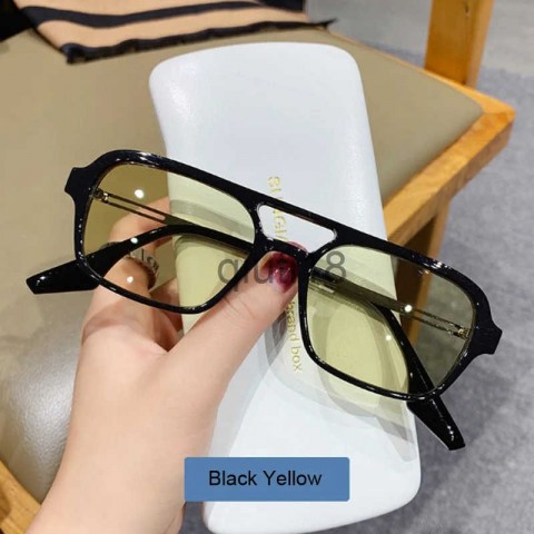 Luxury J250519 Retro Sunglasses - Unisex Metal Frame with Candy Colors