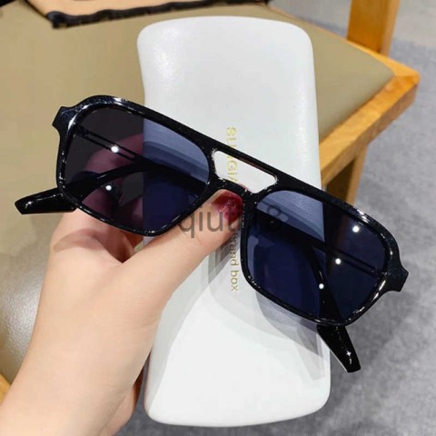 Luxury J250519 Retro Sunglasses - Unisex Metal Frame with Candy Colors