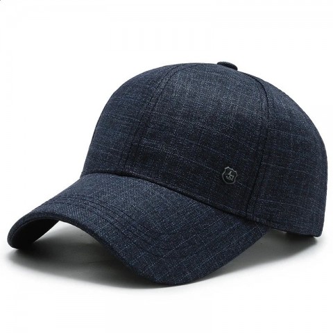 Plaid Print Soft Adjustable Dad Hat for Men and Women - Casual Multifunction Outdoor Sport Hat