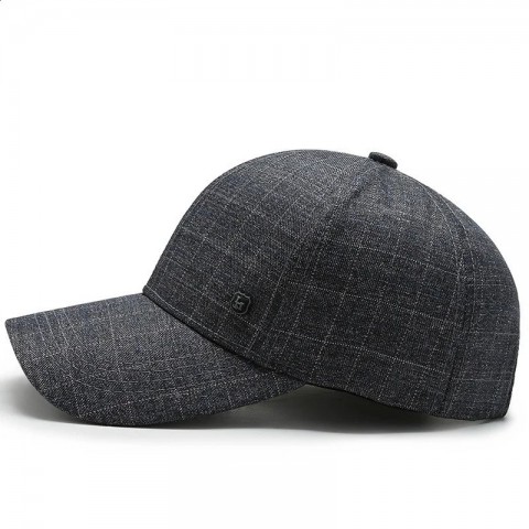 Plaid Print Soft Adjustable Dad Hat for Men and Women - Casual Multifunction Outdoor Sport Hat