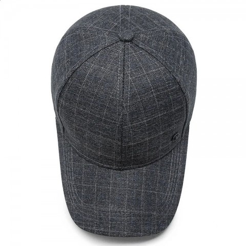 Plaid Print Soft Adjustable Dad Hat for Men and Women - Casual Multifunction Outdoor Sport Hat