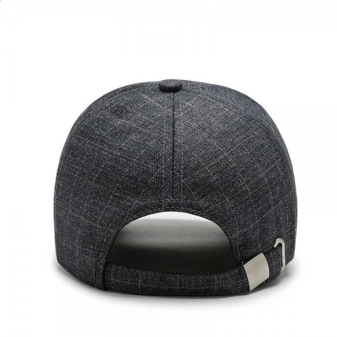 Plaid Print Soft Adjustable Dad Hat for Men and Women - Casual Multifunction Outdoor Sport Hat