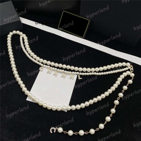 Luxury Women's Narrow Chain Belts with Golden Buckles